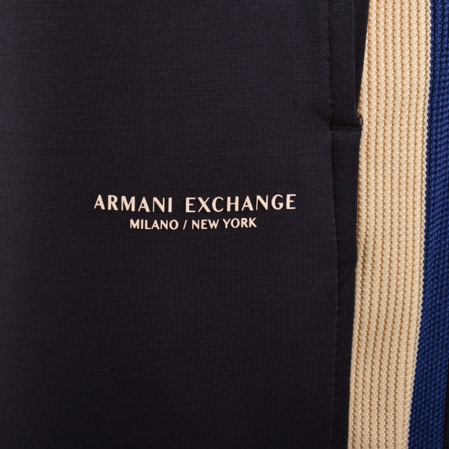 Image number 4 for Armani Exchange Joggers Deep Navy