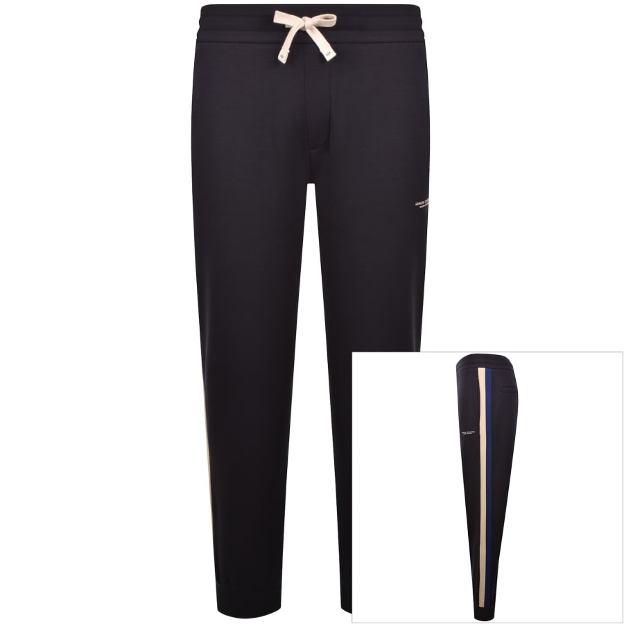Image number 1 for Armani Exchange Joggers Deep Navy
