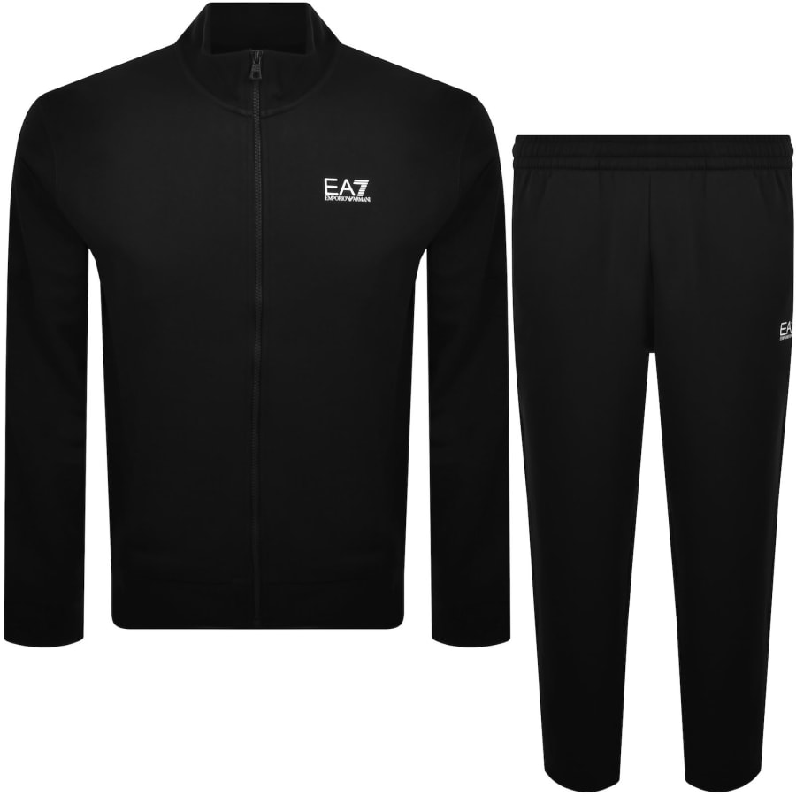 Image number 1 for EA7 Emporio Armani Logo Tracksuit Black