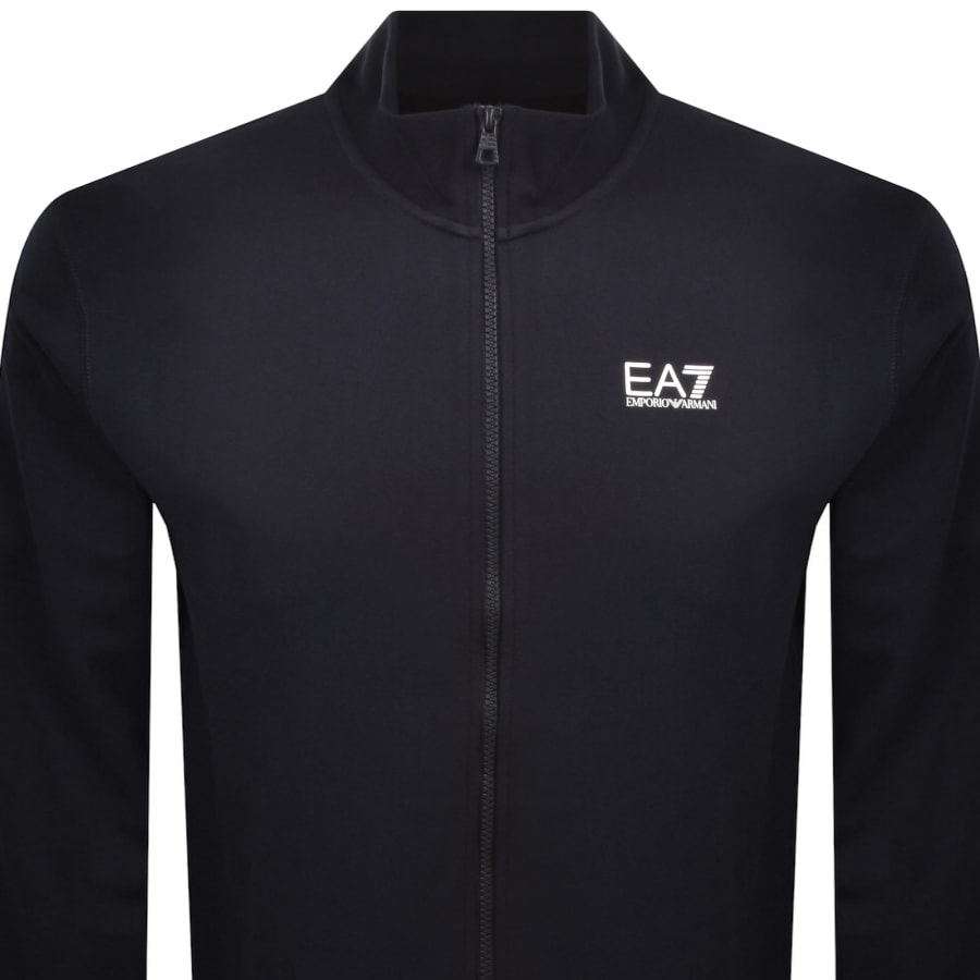 Image number 3 for EA7 Emporio Armani Logo Tracksuit Navy