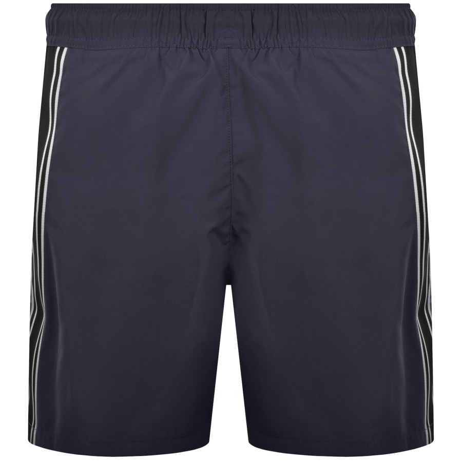 Image number 3 for Emporio Armani Boxer Swim Shorts Navy