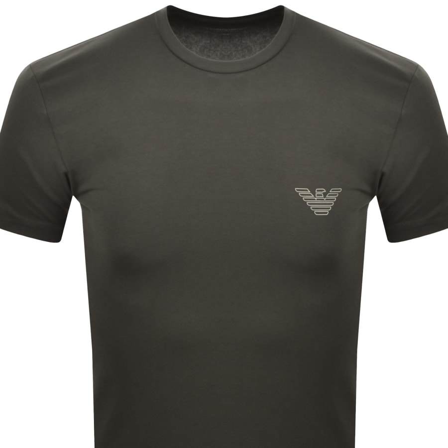 Image number 2 for Emporio Armani Crew Neck T Shirt Grey