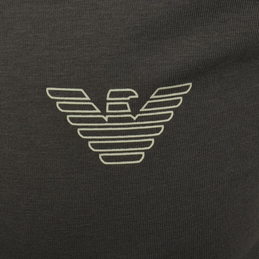 Image number 3 for Emporio Armani Crew Neck T Shirt Grey