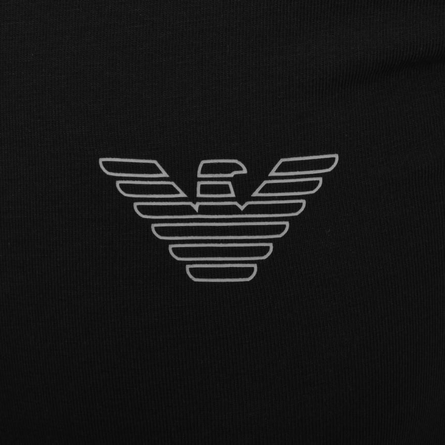 Image number 3 for Emporio Armani Crew Neck T Shirt Black