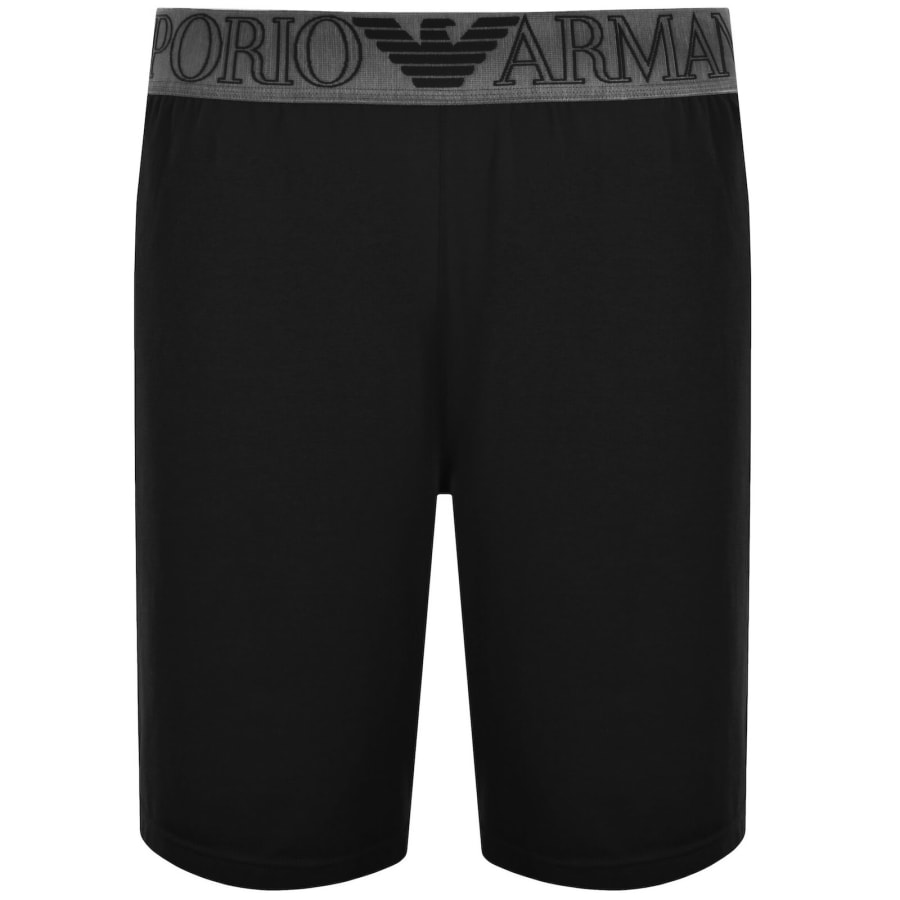 Image number 4 for Emporio Armani Short Loungewear Set Black