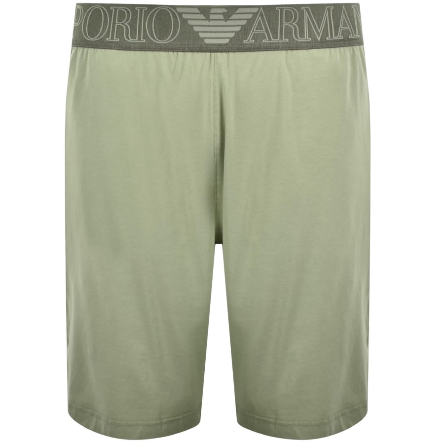 Image number 3 for Emporio Armani Short Loungewear Set Green