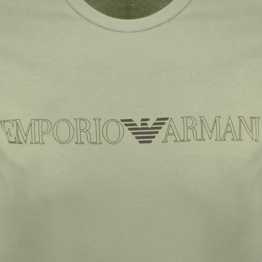 Image number 4 for Emporio Armani Short Loungewear Set Green