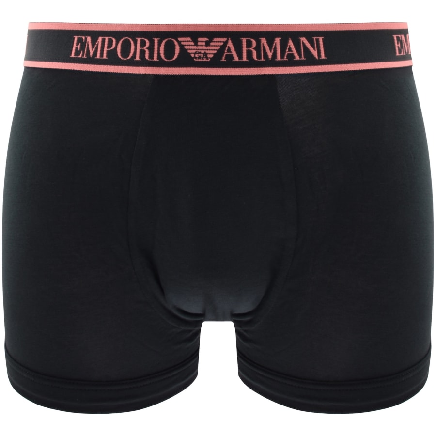 Image number 4 for Emporio Armani Underwear 3 Pack Trunks Blue