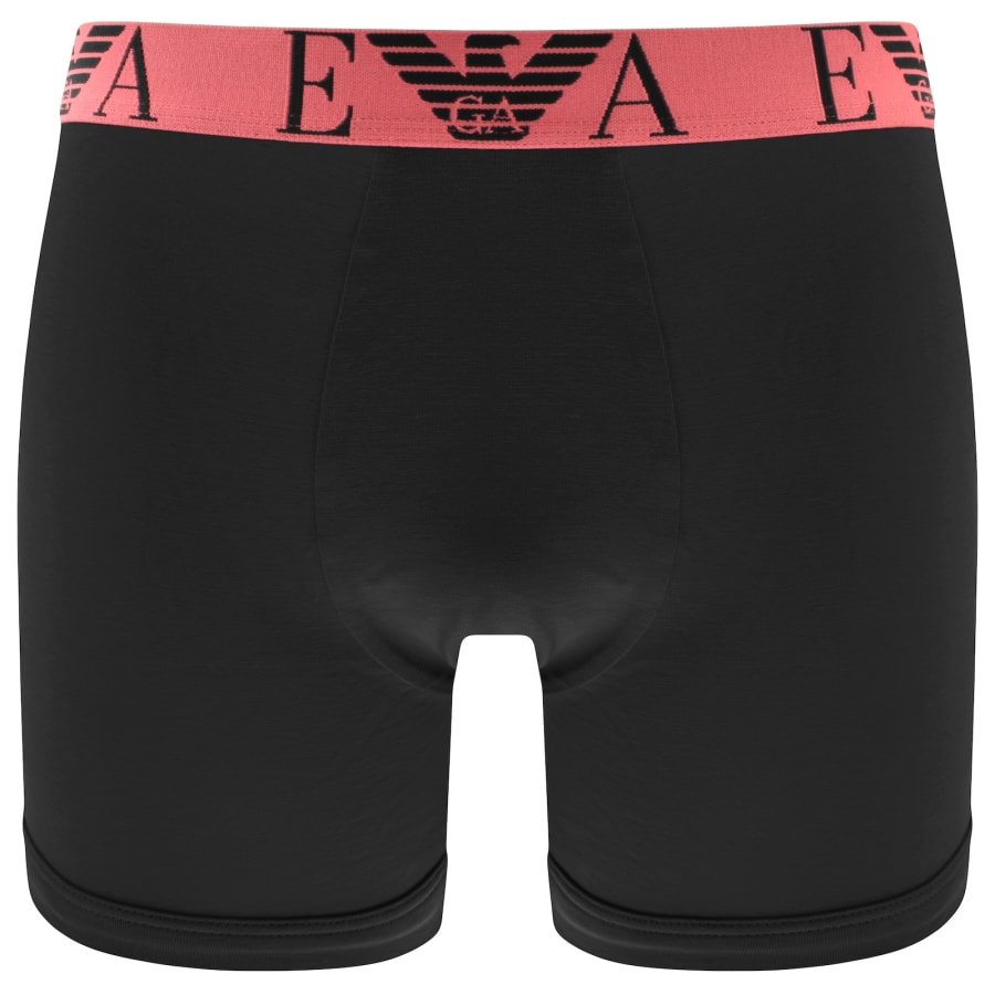 Image number 3 for Emporio Armani 3 Pack Boxer Briefs Black