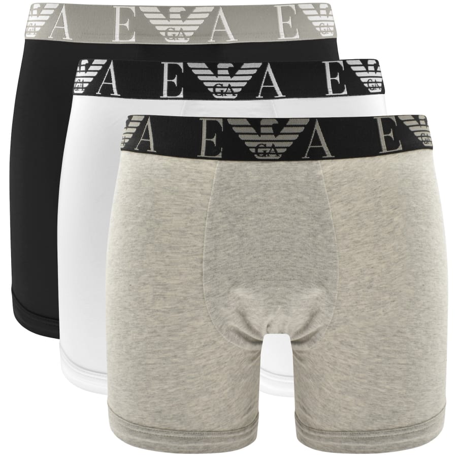 Image number 1 for Emporio Armani 3 Pack Boxer Briefs