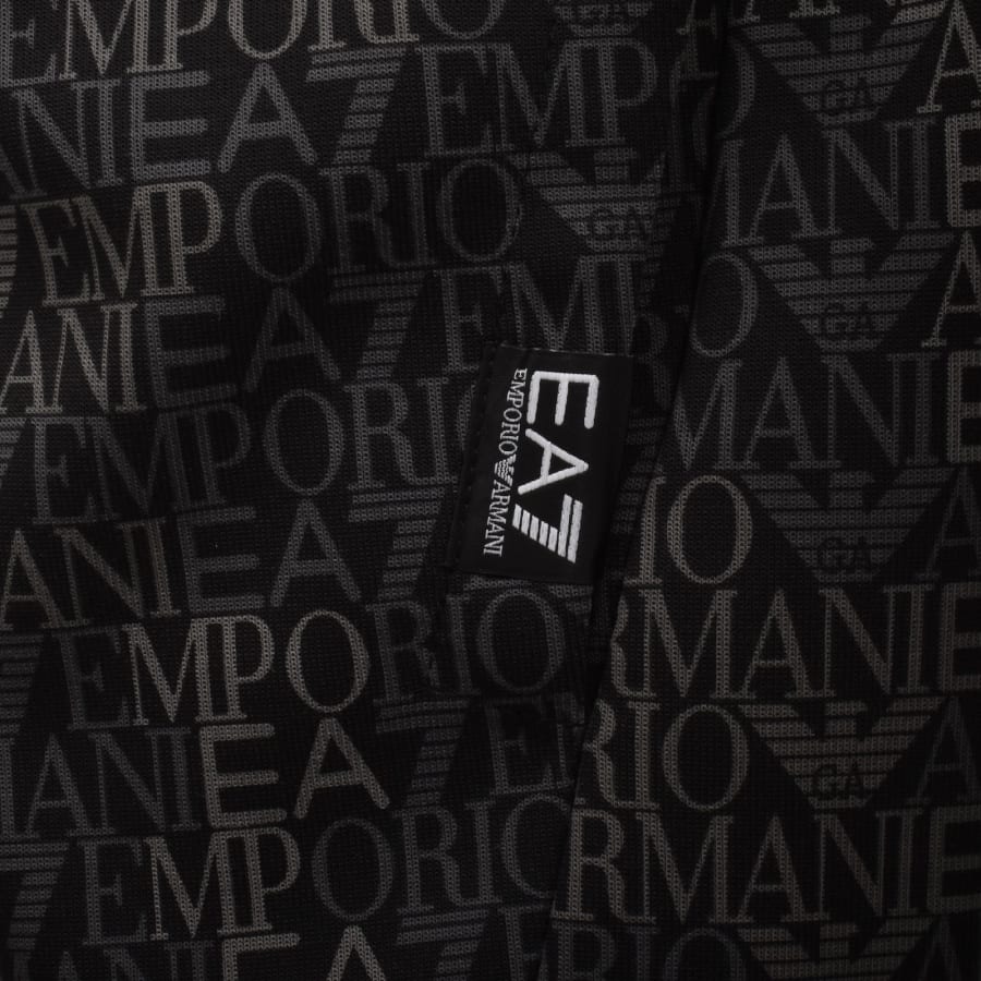 Image number 3 for EA7 Emporio Armani Logo Hoodie Black