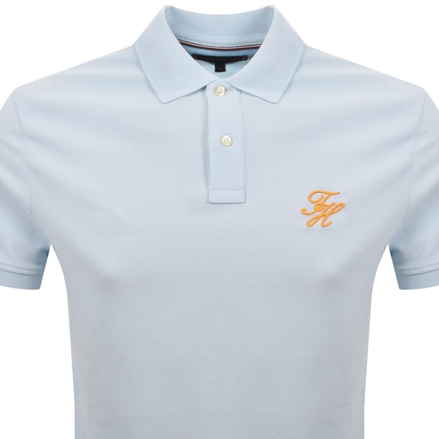 Image number 2 for Tommy Hilfiger Script Polo Keepsake Blue