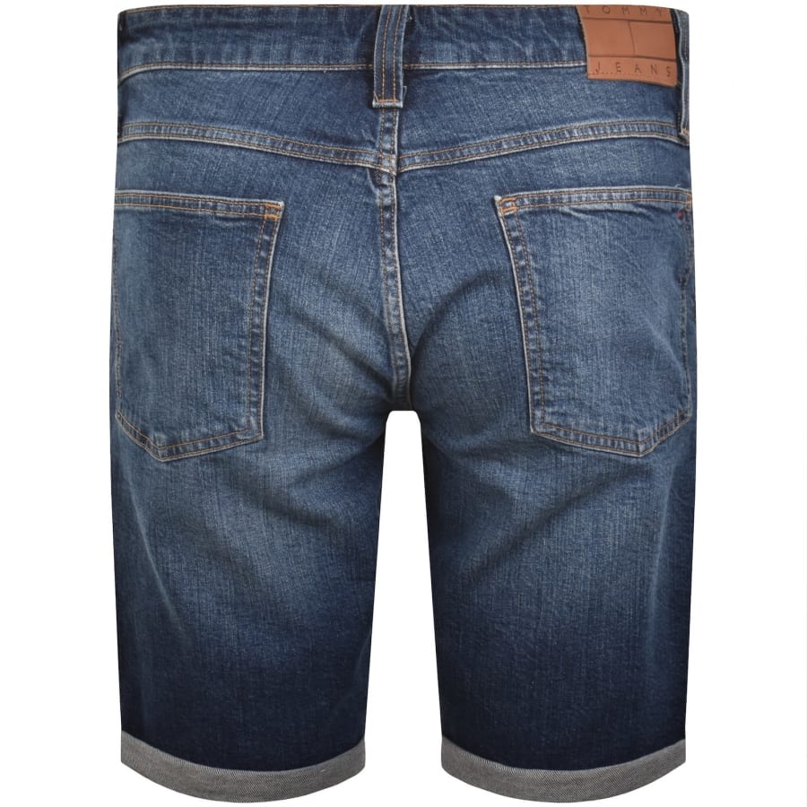 Image number 3 for Tommy Jeans Ronnie Shorts Dark Wash Blue
