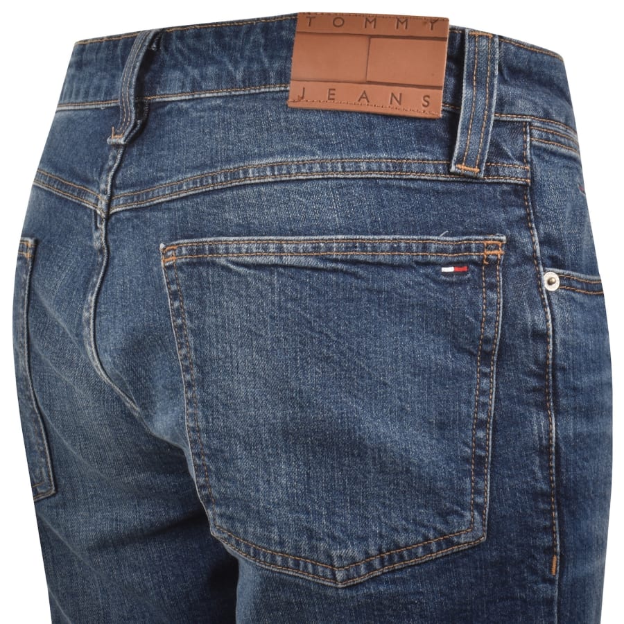 Image number 4 for Tommy Jeans Ronnie Shorts Dark Wash Blue