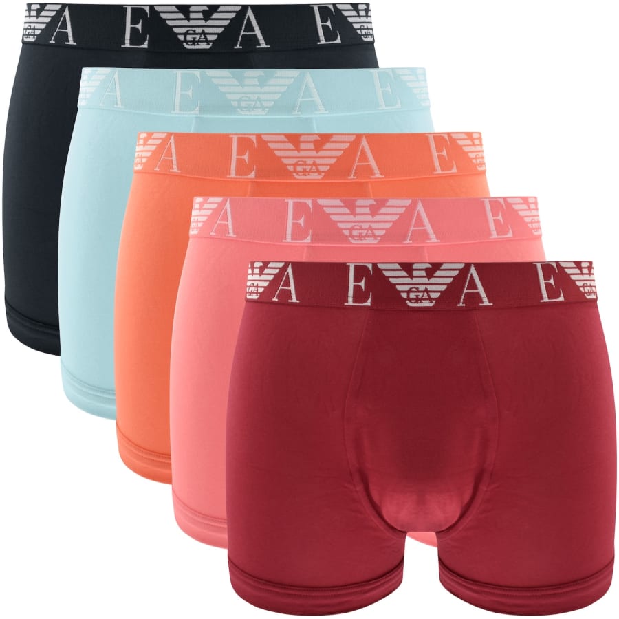 Image number 1 for Emporio Armani Underwear 5 Pack Trunks