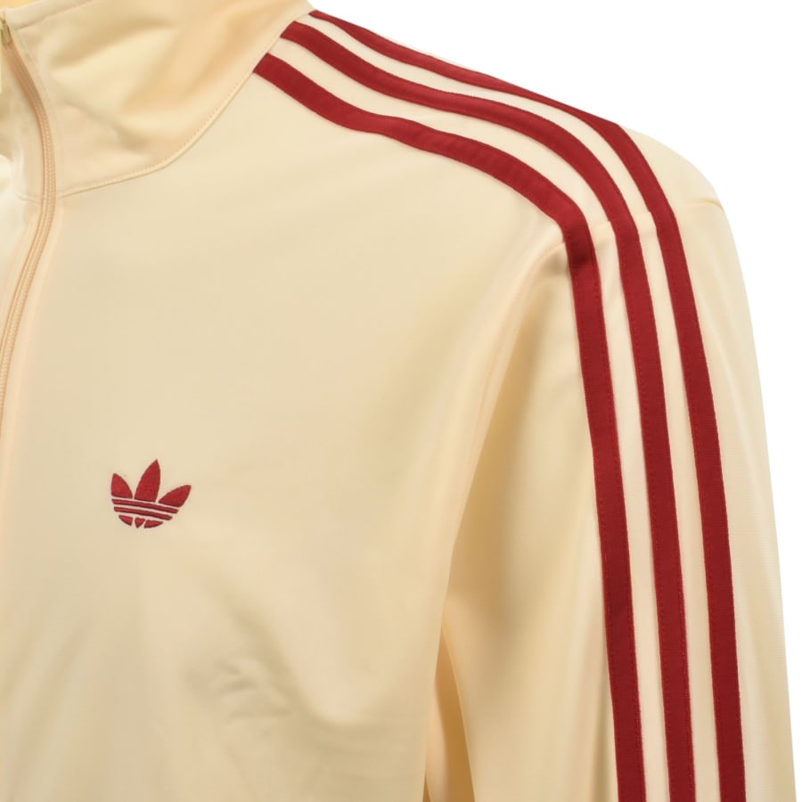 Image number 5 for adidas Originals Firebird Denim Track Top Cream