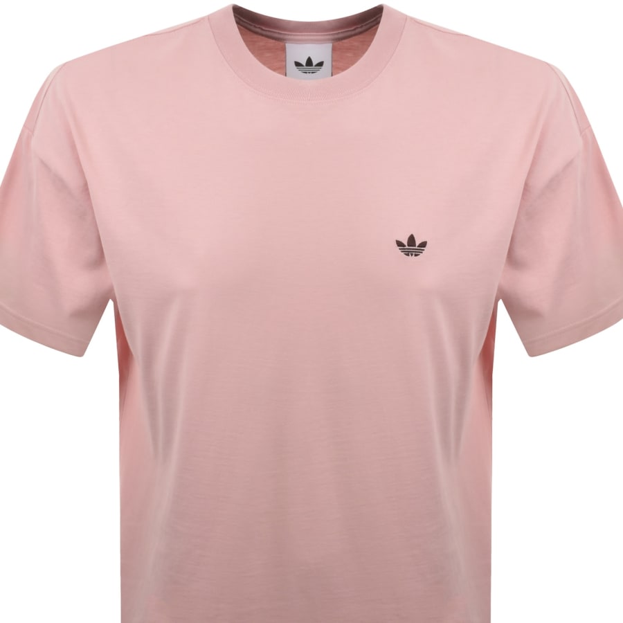 Image number 2 for adidas Originals Loose T Shirt Pink