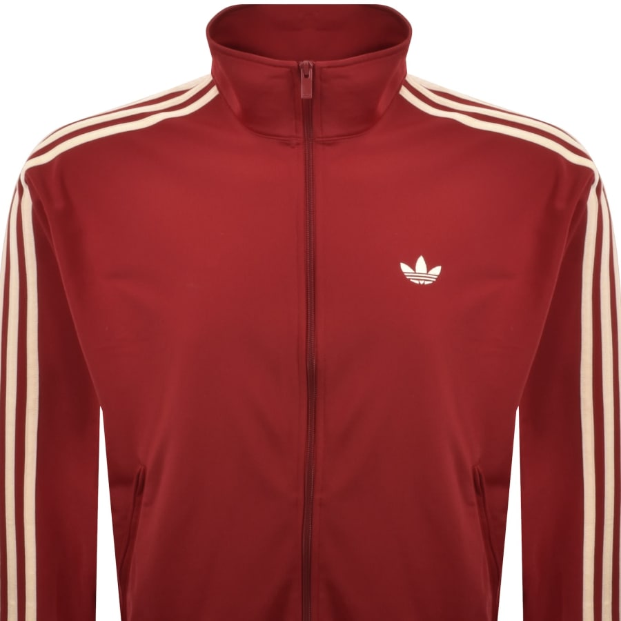 Image number 2 for adidas Originals Firebird Track Top Red