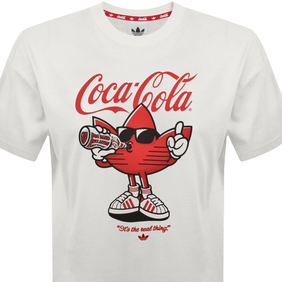 Image number 2 for adidas Originals X Coca-Cola T Shirt White