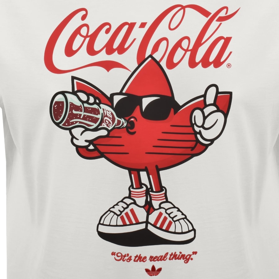 Image number 3 for adidas Originals X Coca-Cola T Shirt White
