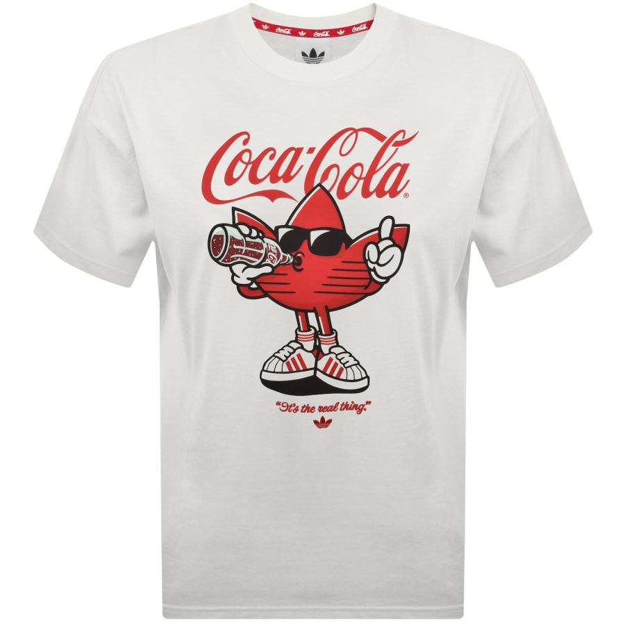 Image number 1 for adidas Originals X Coca-Cola T Shirt White
