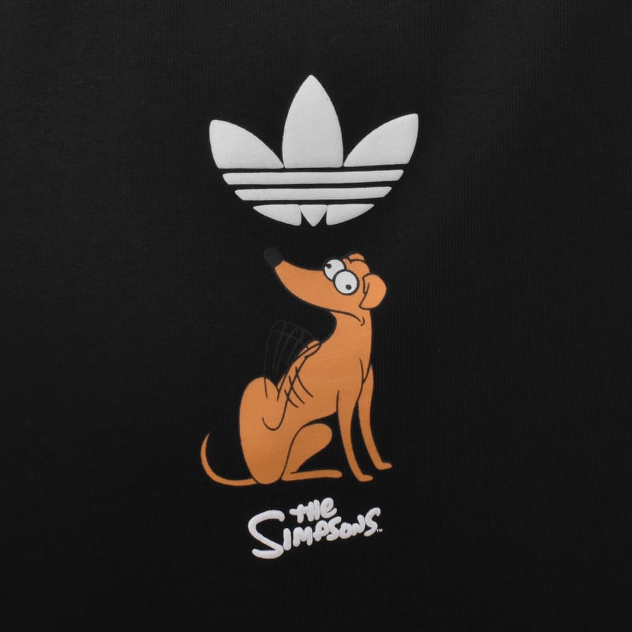 Image number 3 for adidas Originals X The Simpsons T Shirt Black