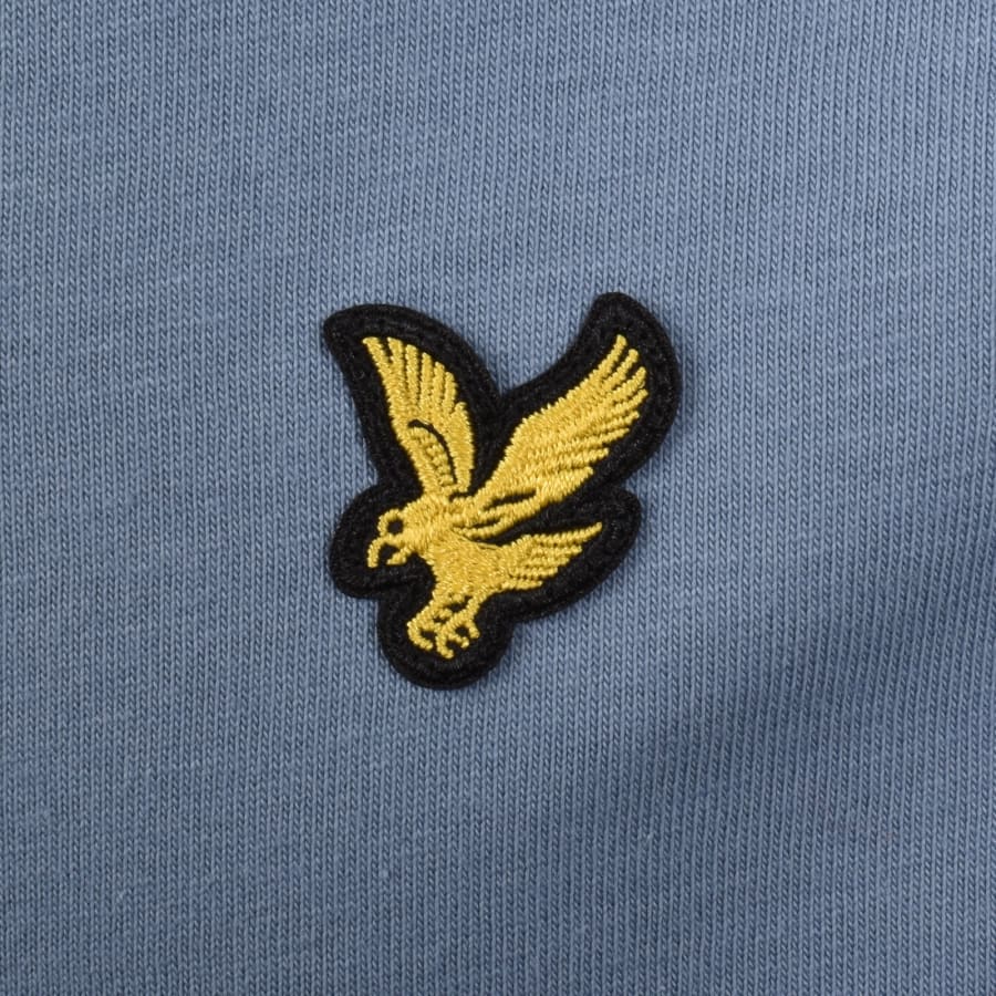Image number 3 for Lyle And Scott Crew Neck T Shirt Power Blue
