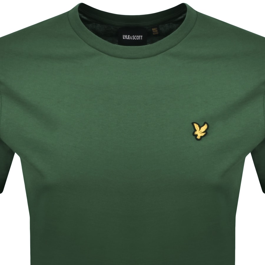 Image number 2 for Lyle And Scott Crew Neck T Shirt Clover Green