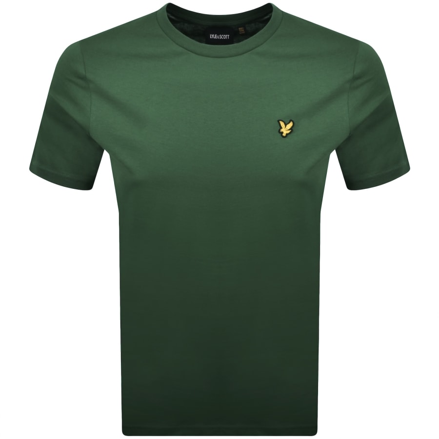 Image number 1 for Lyle And Scott Crew Neck T Shirt Clover Green