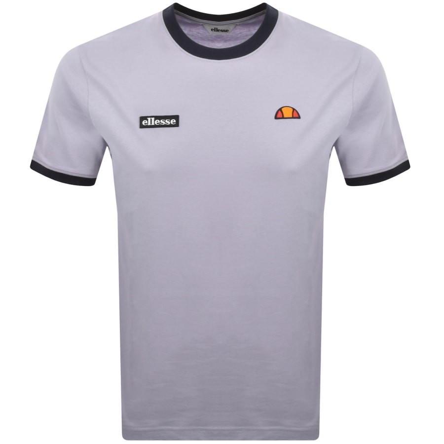 Image number 1 for Ellesse Ringetto T Shirt Lilac