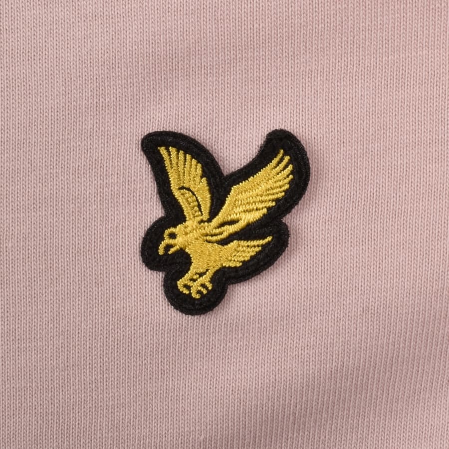 Image number 3 for Lyle And Scott Crew Neck T Shirt Dusty Pink