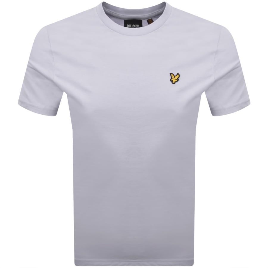 Image number 1 for Lyle And Scott Crew Neck T Shirt Yale Blue