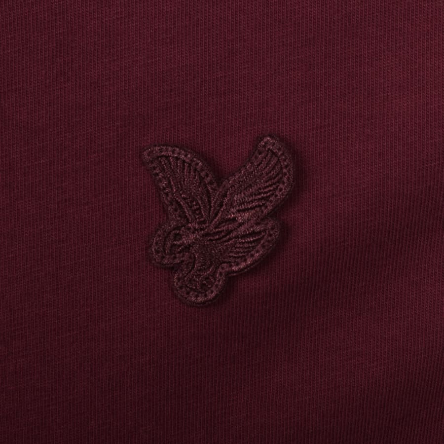 Image number 3 for Lyle And Scott Superfine T Shirt Red