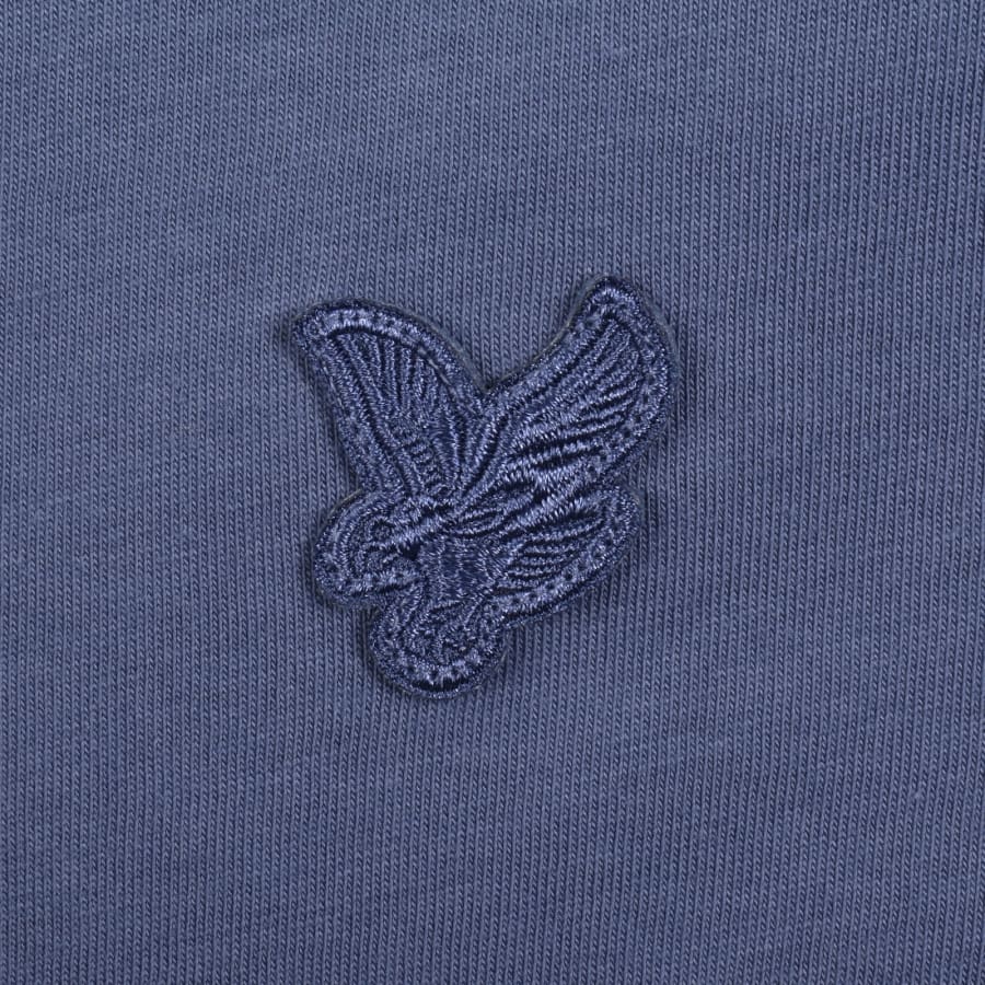 Image number 3 for Lyle And Scott Superfine T Shirt Smoke Blue