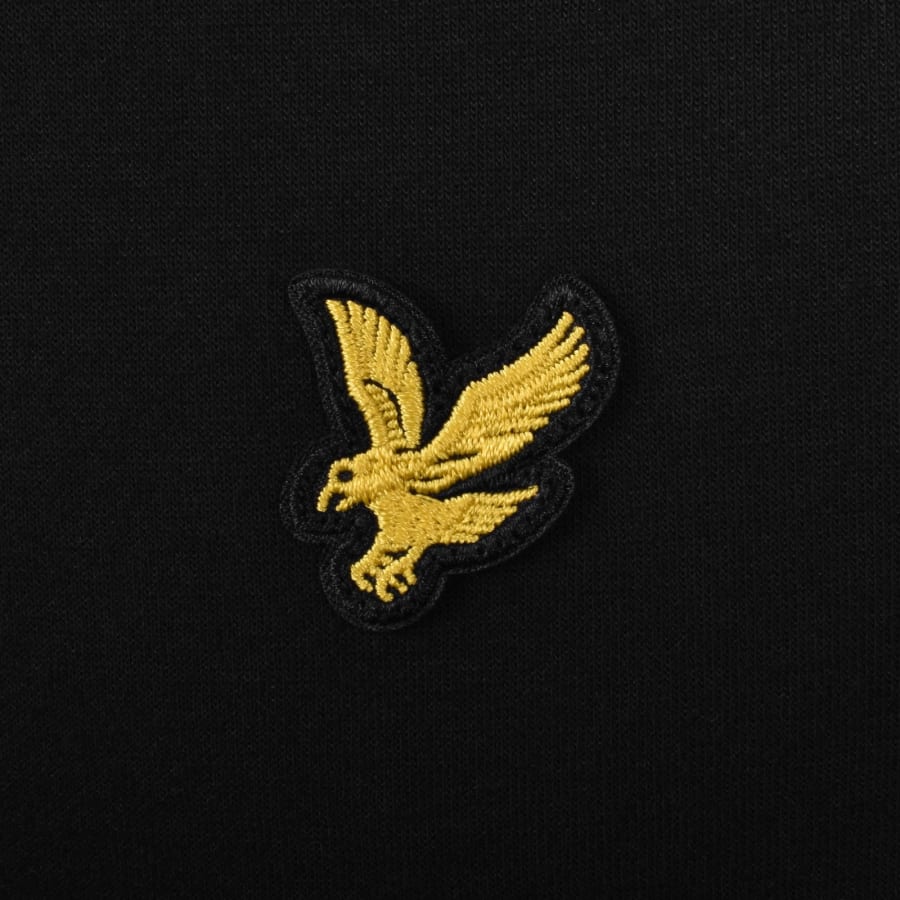 Image number 3 for Lyle And Scott Tipped Track T Shirt Black