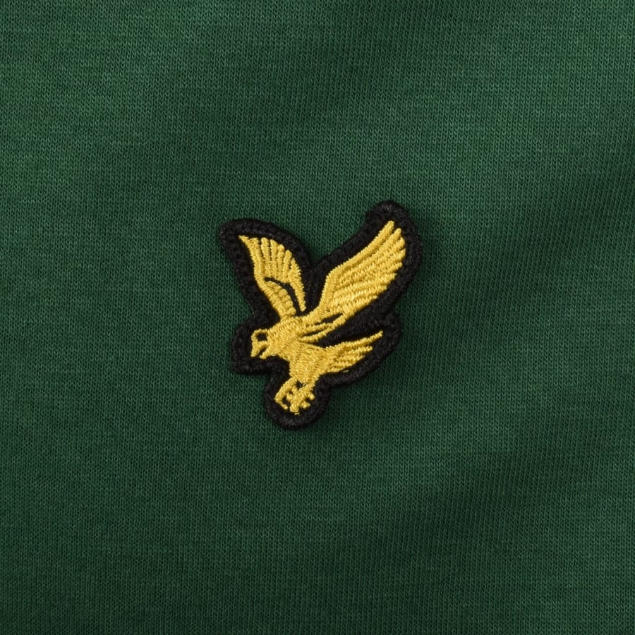 Image number 3 for Lyle And Scott Tipped Track T Shirt Green