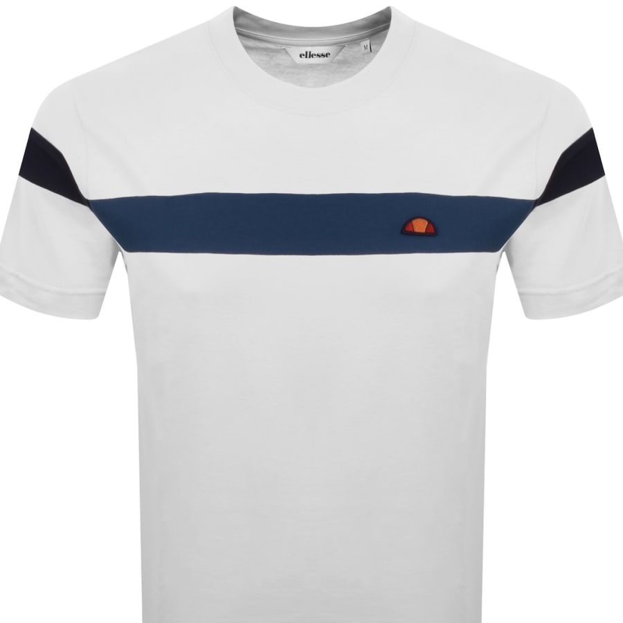Image number 2 for Ellesse Caserio T Shirt White