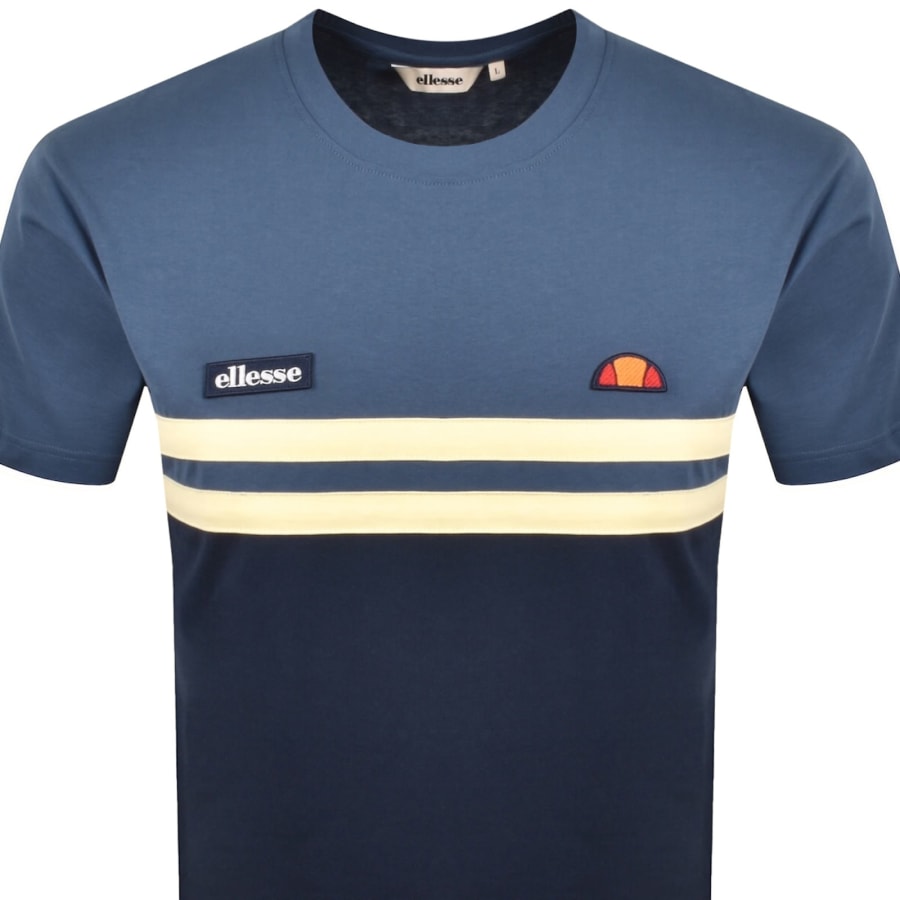 Image number 2 for Ellesse Venire T Shirt Navy