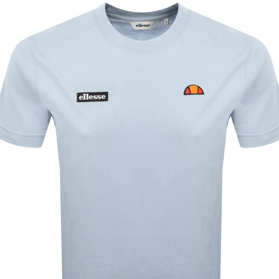 Image number 2 for Ellesse Floran T Shirt Light Blue