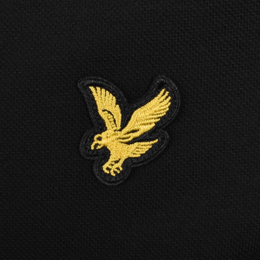 Image number 3 for Lyle And Scott Tipped Polo T Shirt Black