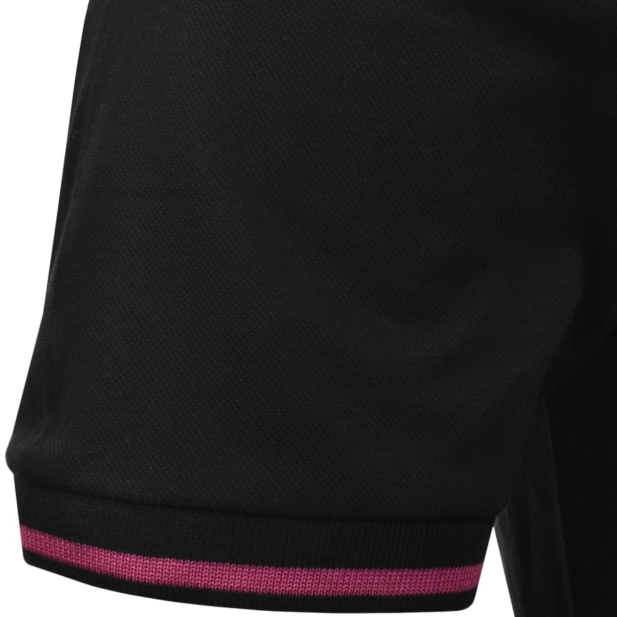 Image number 5 for Lyle And Scott Tipped Polo T Shirt Black