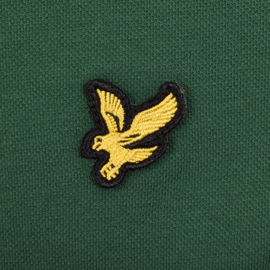 Image number 3 for Lyle And Scott Tipped Track Polo T Shirt Green
