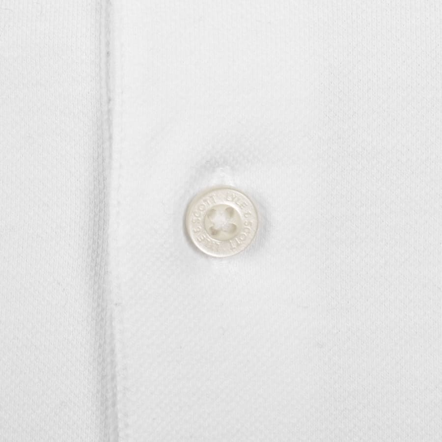 Image number 4 for Lyle And Scott Tipped Track Polo T Shirt White
