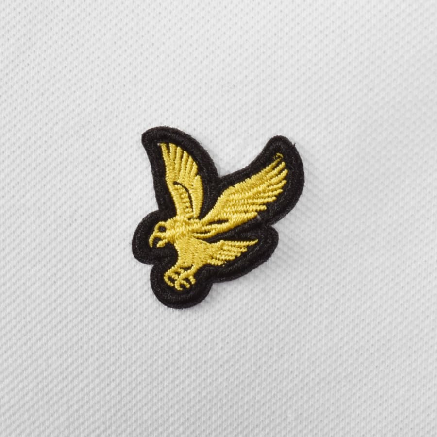 Image number 3 for Lyle And Scott Birdseye Collar Polo T Shirt White