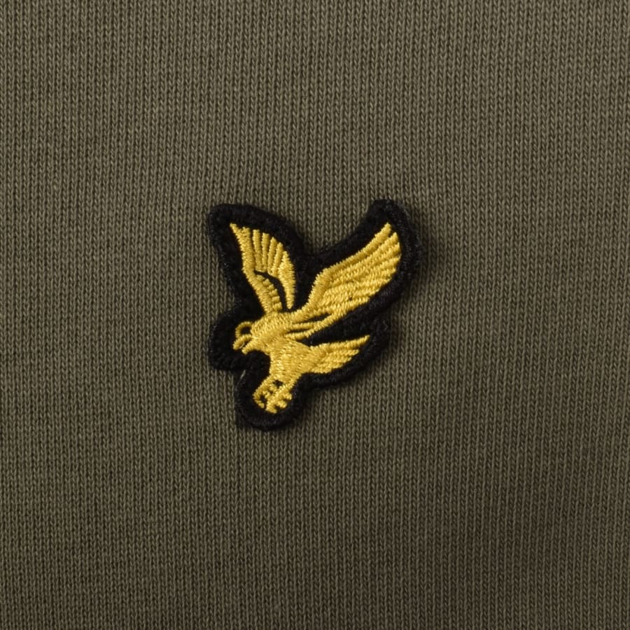 Image number 3 for Lyle And Scott Quarter Zip Sweatshirt Khaki