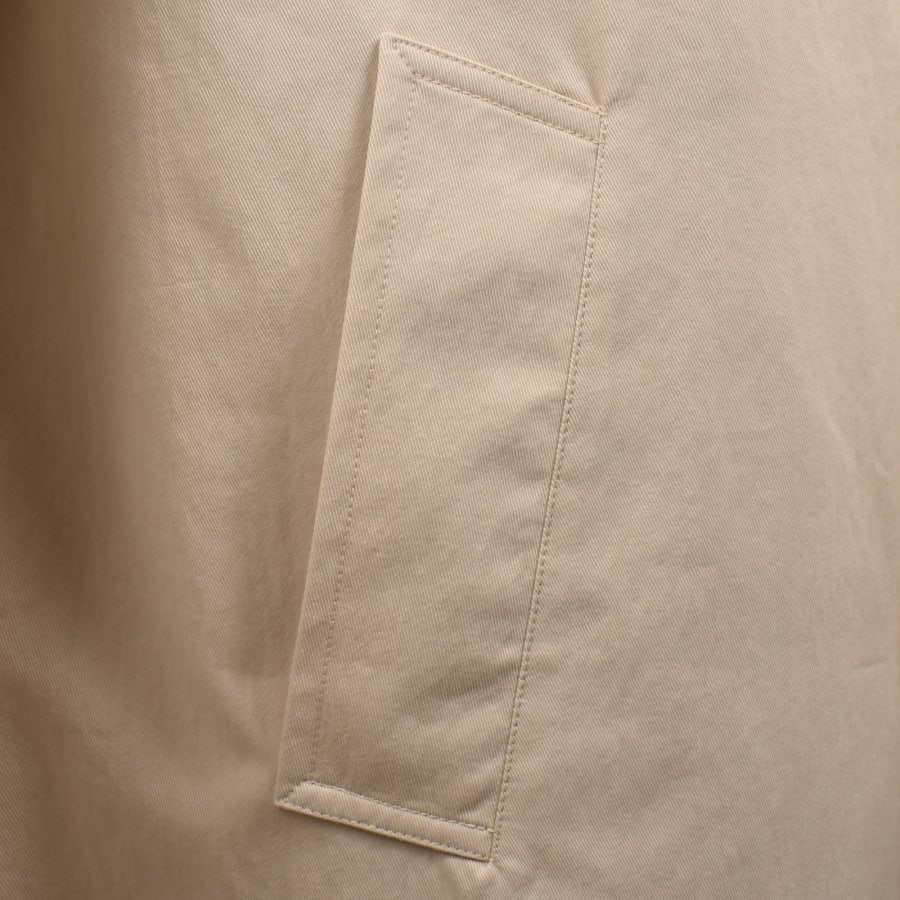 Image number 5 for Lyle And Scott Long Length Car Coat Cream
