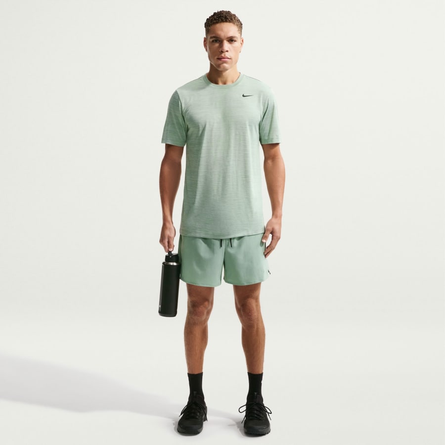 Image number 4 for Nike Training Dri Fit T Shirt Green