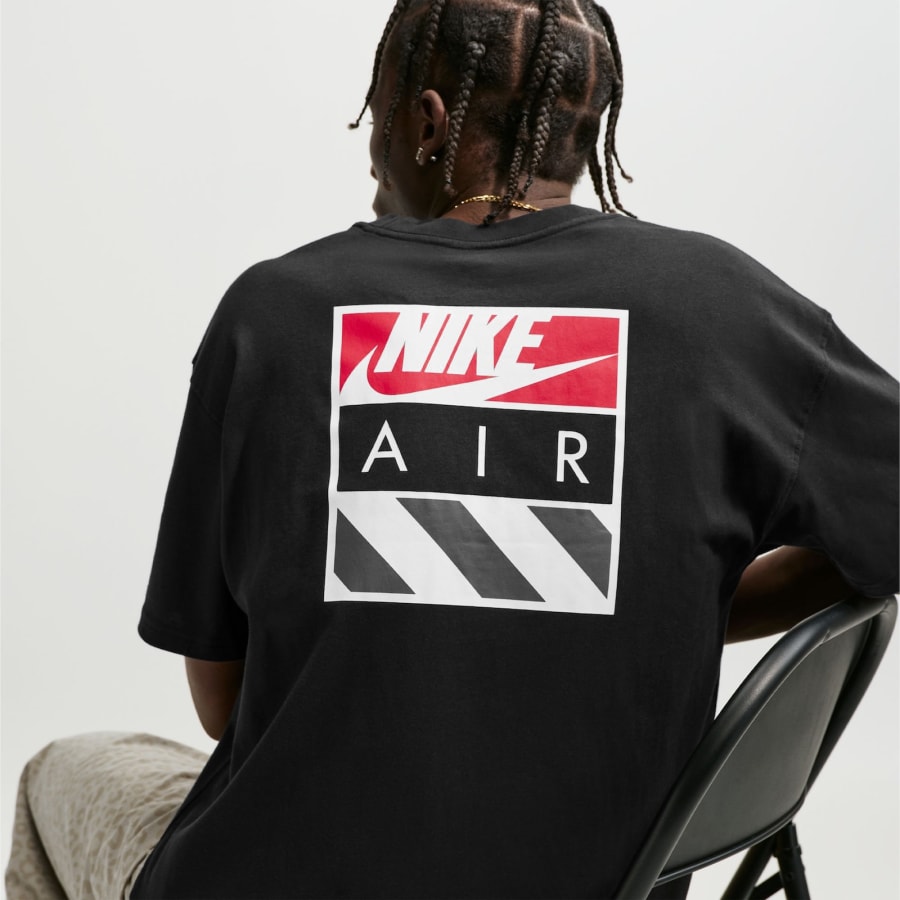 Image number 5 for Nike Logo T Shirt Black