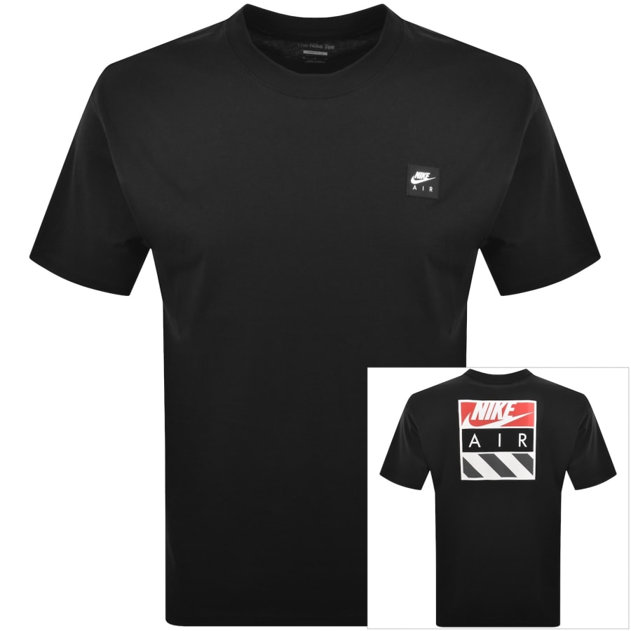 Image number 1 for Nike Logo T Shirt Black