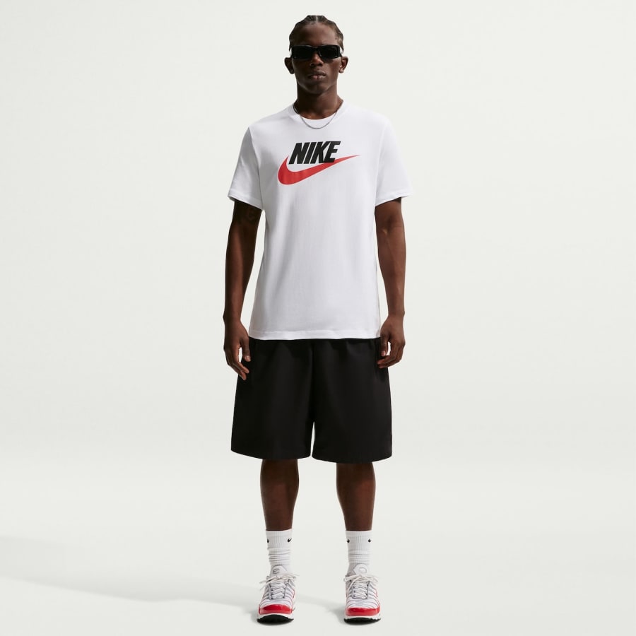Image number 4 for Nike Futura Icon T Shirt White